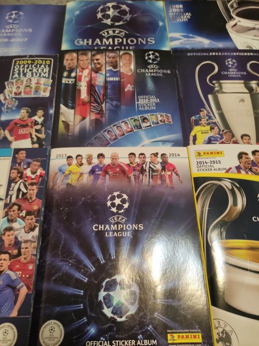 Panini champions league albumi