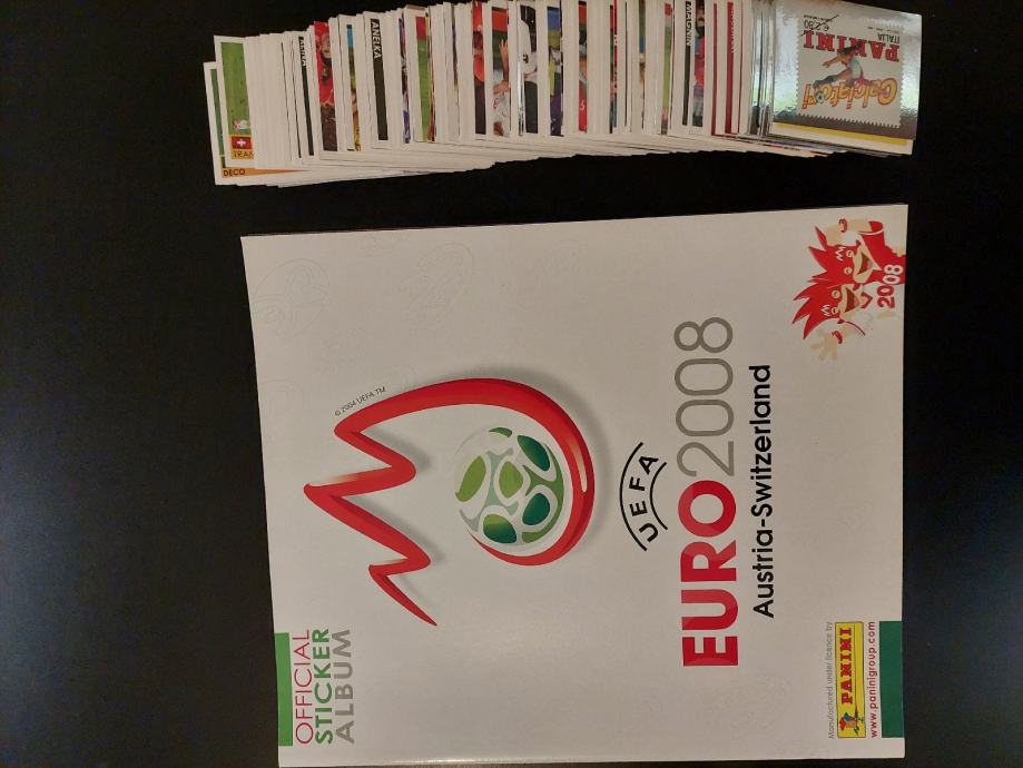 Panini Euro 2008 album + set sličic