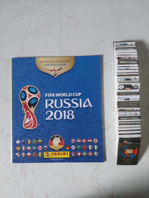 Panini World Cup 2018 album + set sličic