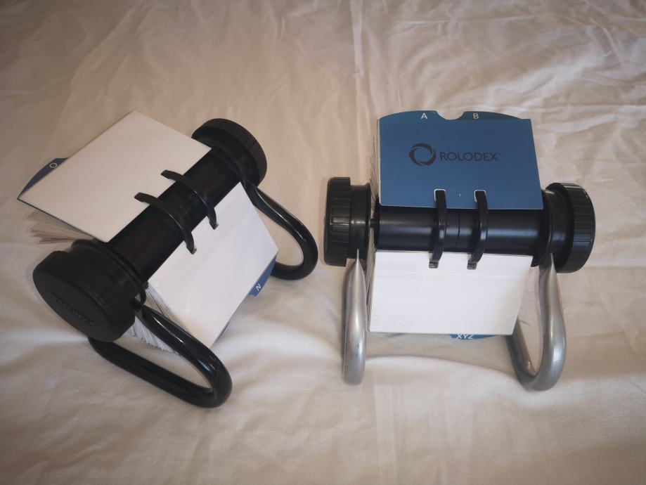 Rolodex organizator kontaktov