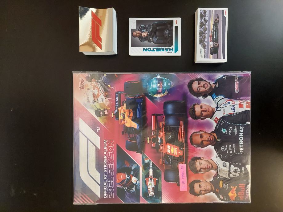 Topps Formula 1 2021 set sličic + album