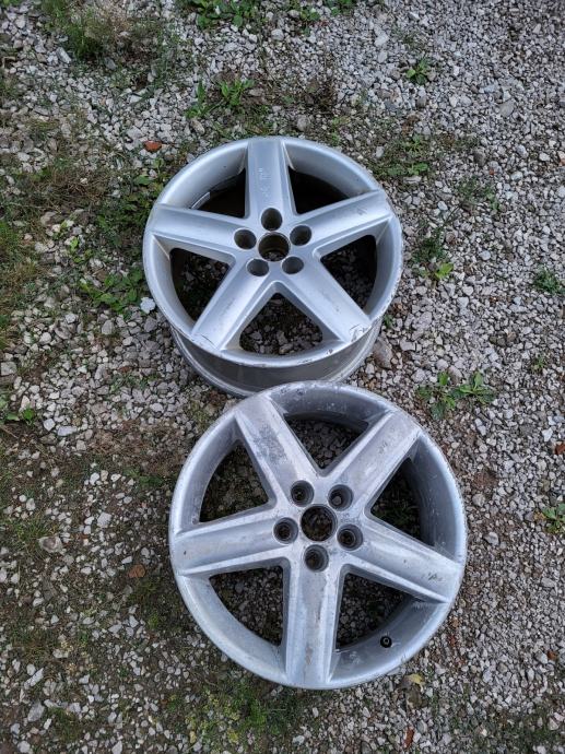 2x Original Platišča AUDI A3 A4 17'' luknje 5x112