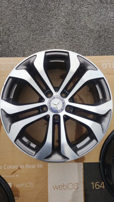 Alu Platišča 17'' Mercedes original luknje 5x112, količina: 4