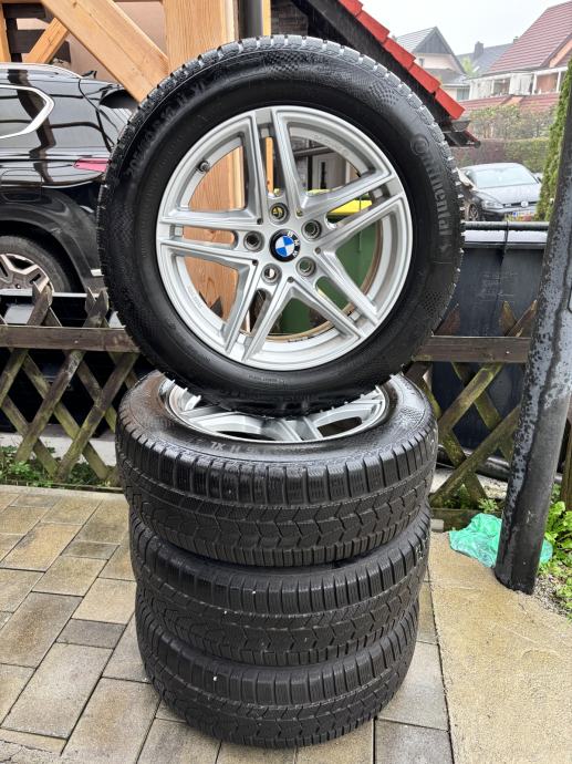 ALU PLATIŠČA BMW 3, 16 COL,5X112 Z ZIMSKIMI GUMAMI!