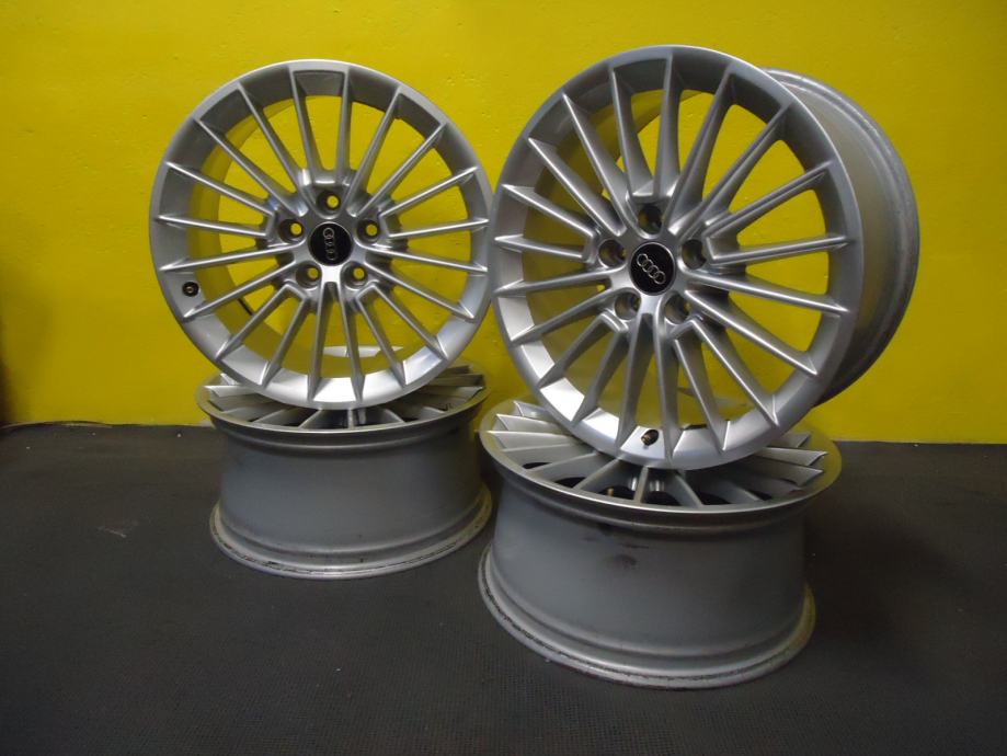 Platišča 17'' luknje 5x112, količina: 4 ORIGINAL AUDI