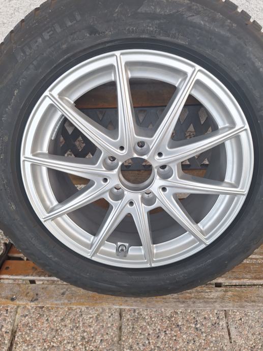 Original platišča za Mercedes MB A B C +  pnevmatike Pirelli 205 60 16