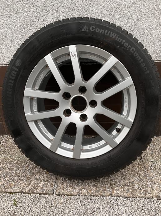 PLATIŠČE MSW OZ WHEELS + zimske gume 205 60 16 7 x 16