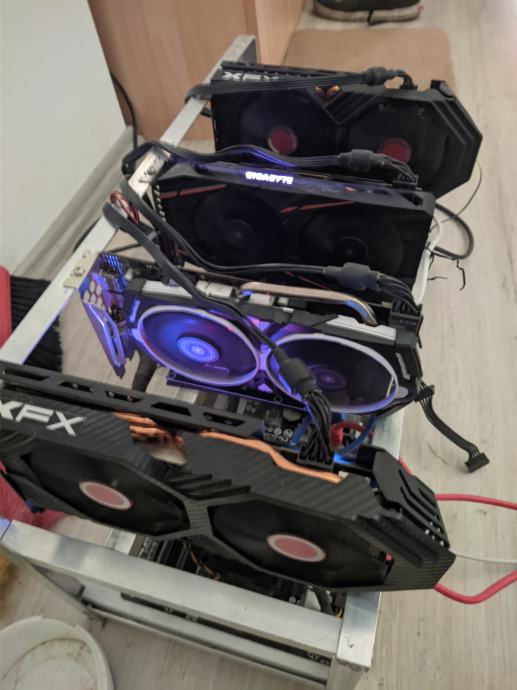 Graficne kartice Rx580 / mining rig