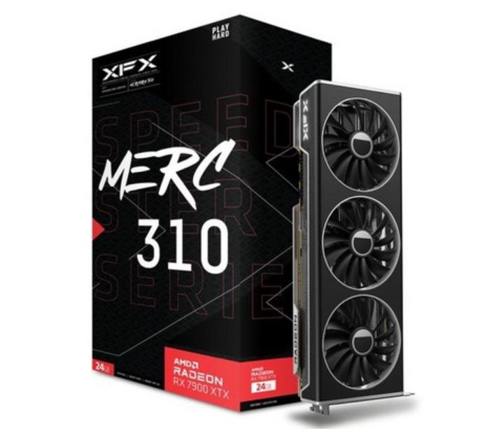 XFX SPEEDSTER MERC 310 AMD Radeon RX 7900 XTX Black Edition 24GB GDDR6