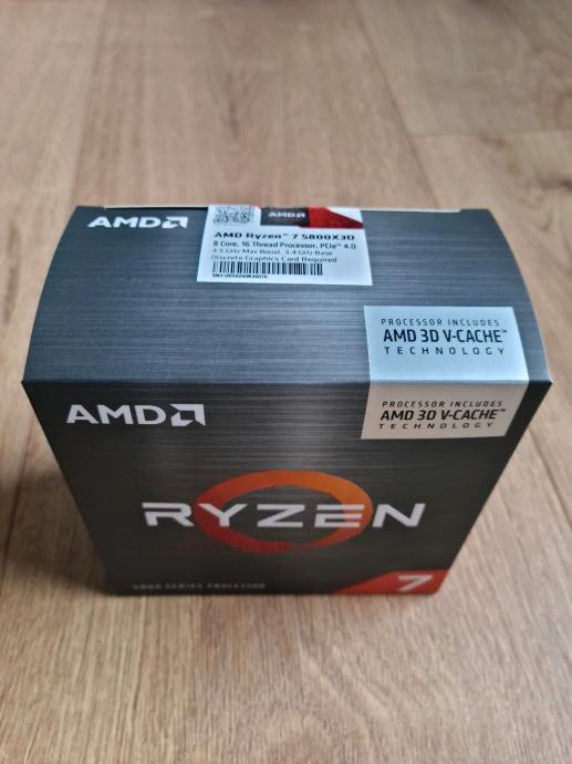 Procesor Amd Ryzen 7 5800 X3D