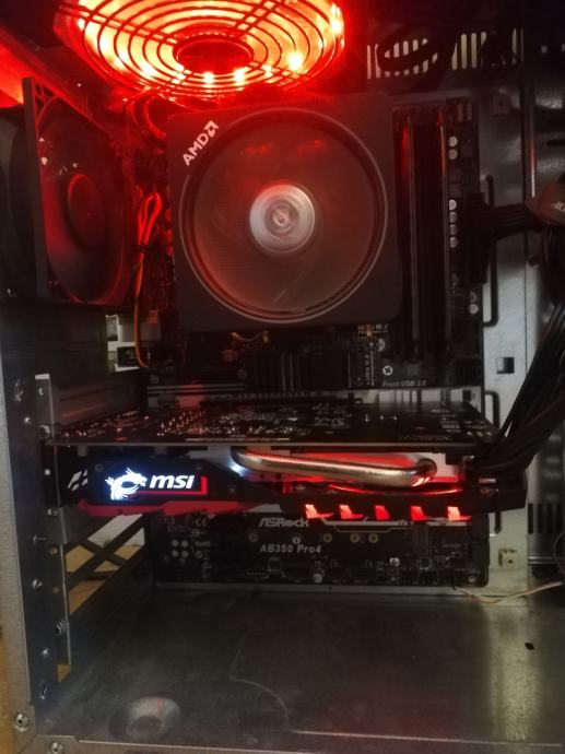 ryzen5 2600 + AMD Wraith PrismRGB