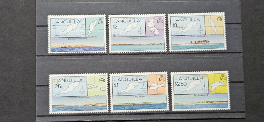 otoki - Anguilla 1979 - Mi 359/364 - serija, čiste (Rafl01)