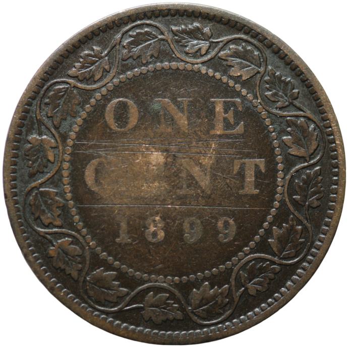 LaZooRo: Kanada 1 Cent 1899 F