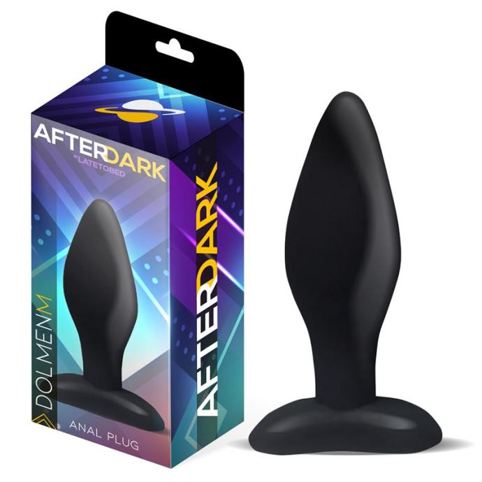 ANALNI ČEP After Dark Dolmen Black (M)