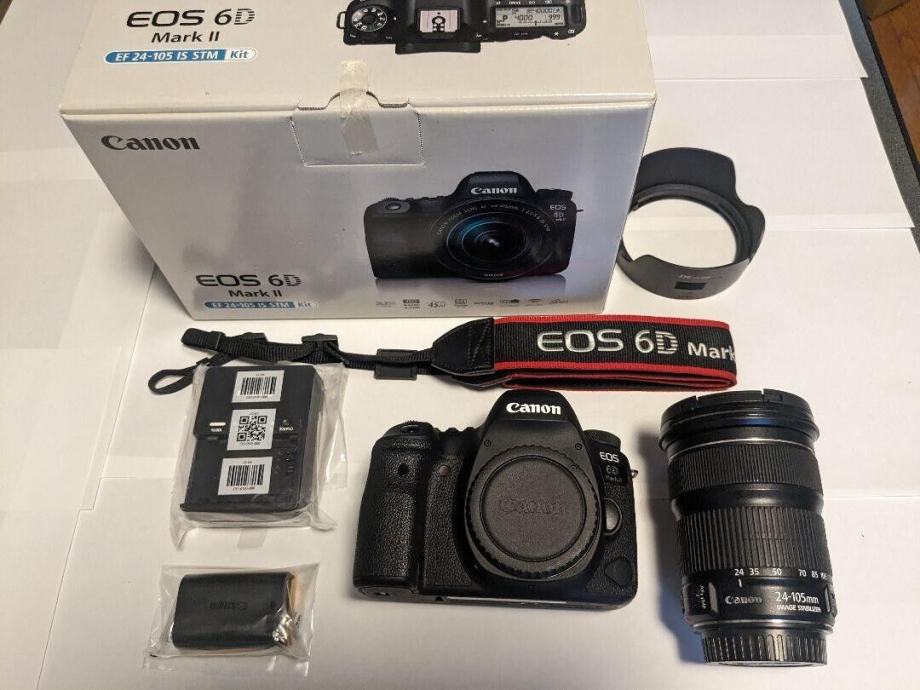 Canon EOS 6D Mark II EF24-105 IS STM komplet za digitalni