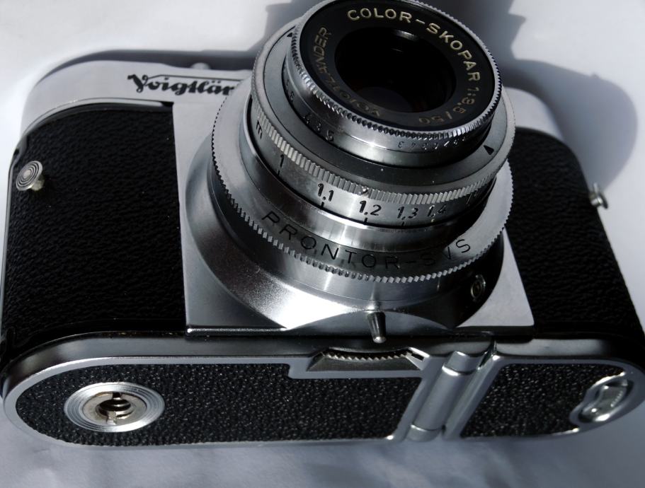 Voigtländer Vito B, Originalna Prva Različica, Skopar 50mm