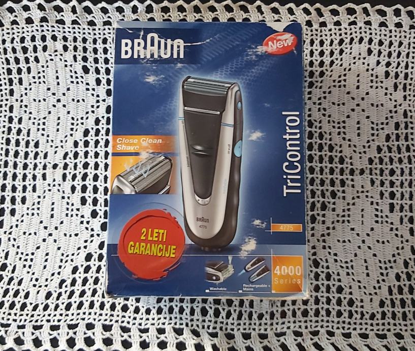 Braun 4775 TriControl Aparat za britje, Brivnik SmartControl3 Shaver