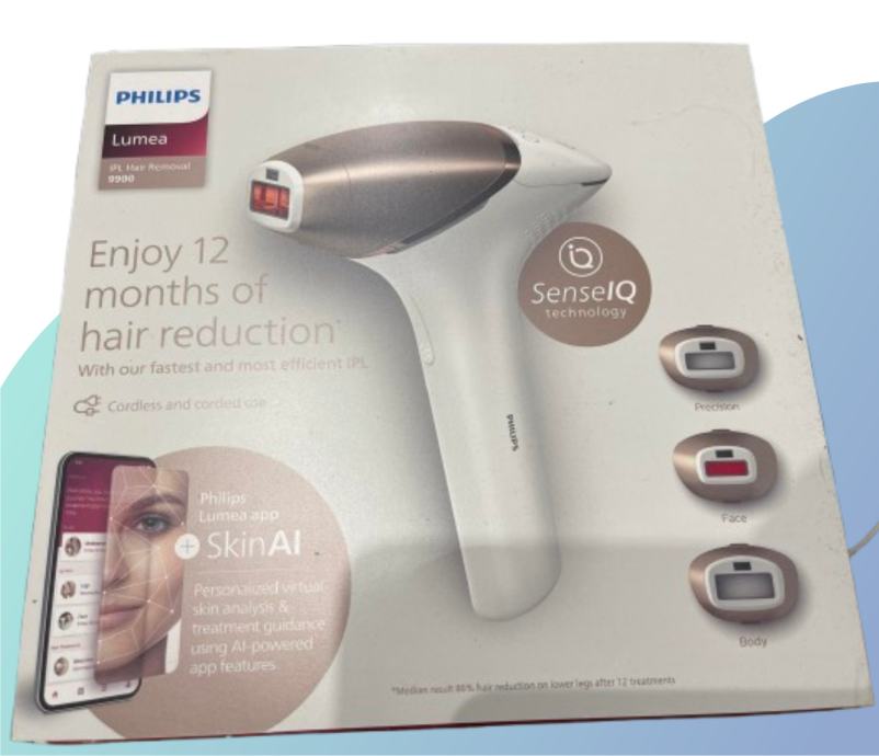 IPL odstranjevalec dlačic - PHILIPS Lumea 9900 senseIQ - Nerabljen