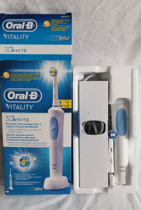 Oral-B Električna Zobna ščetka Vitality 3DWhite