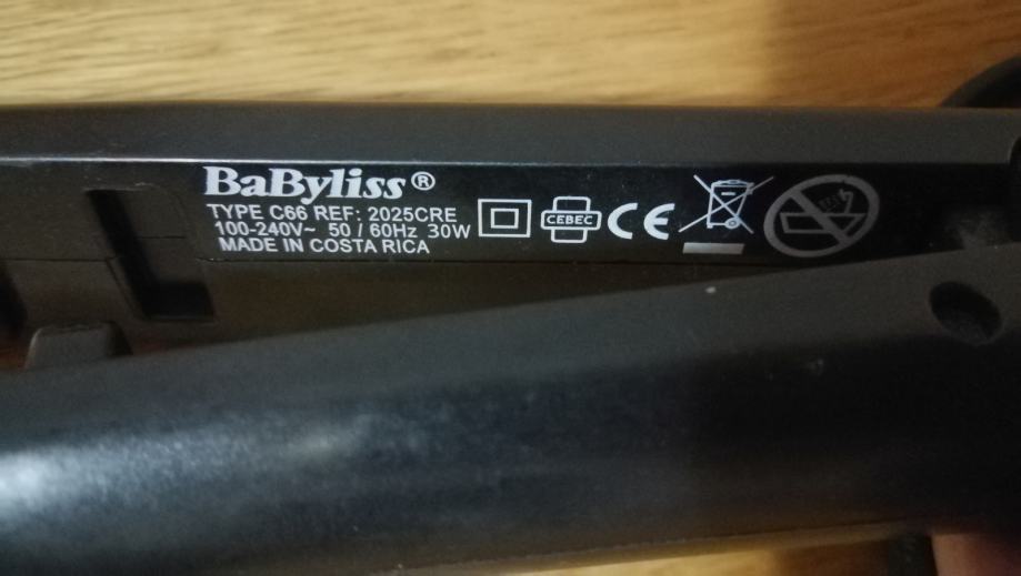 Ravnalnik las Babyliss