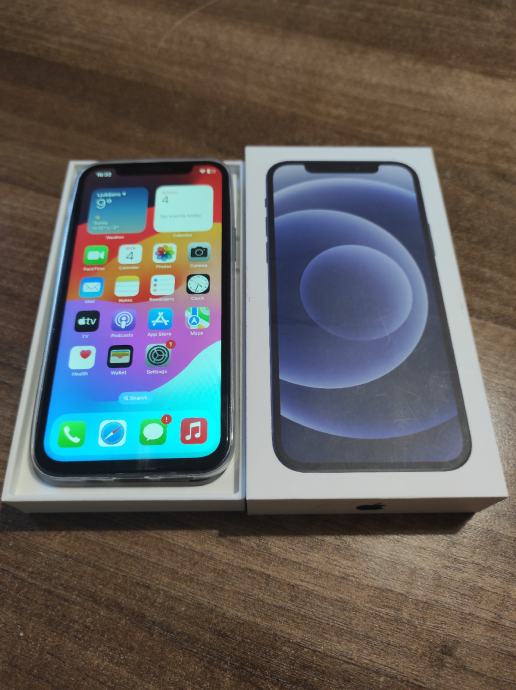 Apple iPhone 12, 128Gb, črn