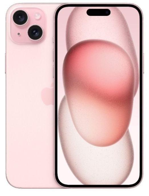 APPLE pametni telefon iPhone 15 Plus 6GB/128GB, Pink, Rabljen, BT 100%