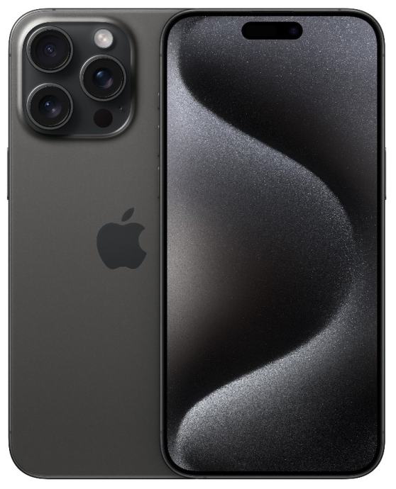 APPLE pametni telefon iPhone 15 Pro Max 8GB/512GB, Black Titanium, Rab