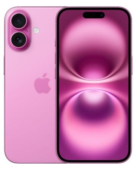 APPLE pametni telefon iPhone 16 8GB/128GB, Pink