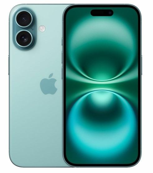 APPLE pametni telefon iPhone 16 8GB/128GB, Teal