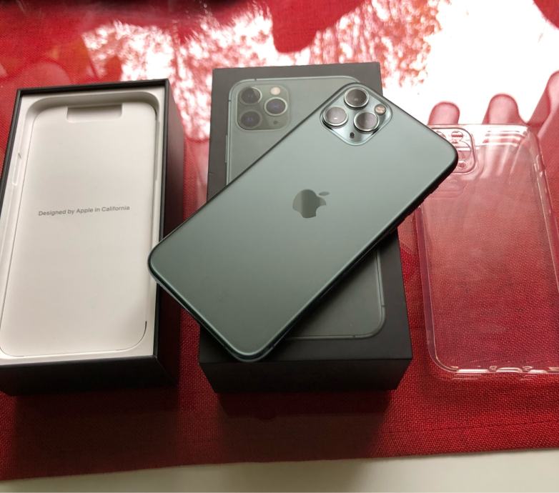 Iphone 11 Pro, Midnight Green, 64Gb