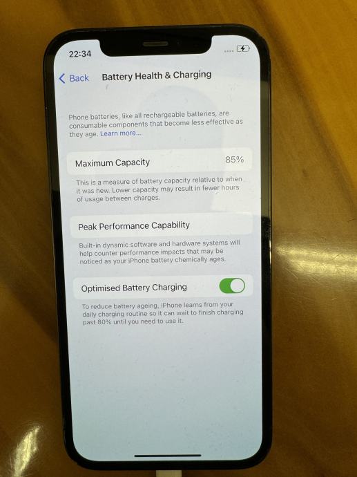 Iphone 12 pro 256GB, Battery Health 85%