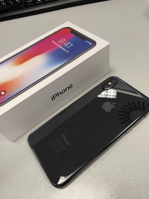 iPhone X, Space Gray, 64GB