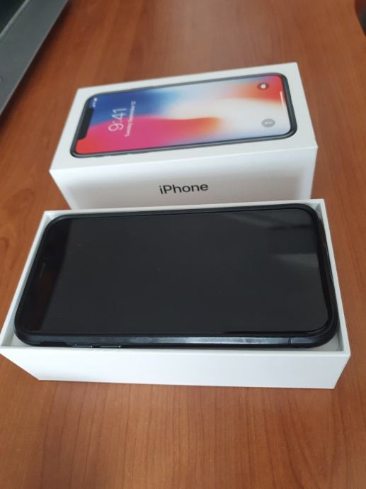 iPhone X, Space Gray, 64GB