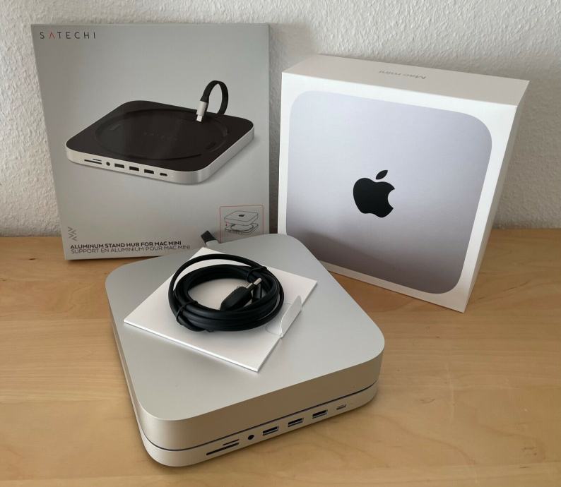 Apple Mac mini M1 2020 8GB RAM 256GB SSD + Satechi USB-C Dock & Hub