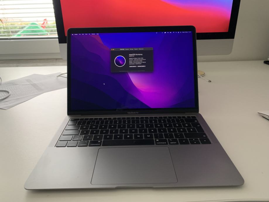 MacBook Air Retina - Space Grey 2018 (novejši model)