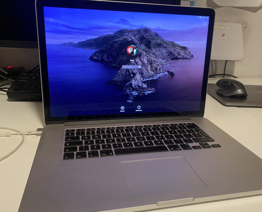 MacBook Pro, 15" Retina, Early 2013, 2,7GHz i7, 16Gb RAM, 500Gb SSD