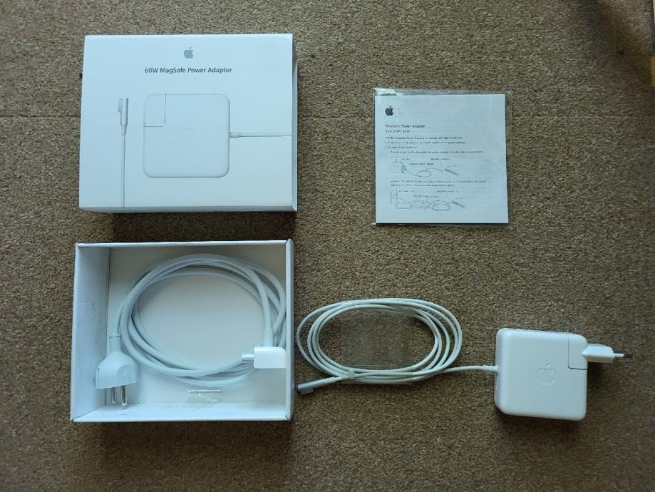 Original Apple Magsafe 60w polnilec KOT NOV