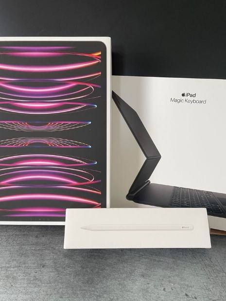 Apple iPad Pro M2 12,9 Wifi + Magic Keyboard + Apple Pencil