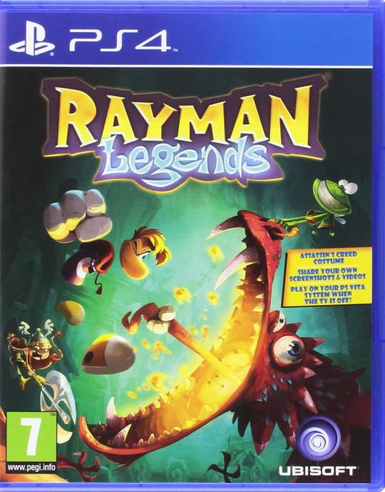 Rayman legends ps4 сколько игроков