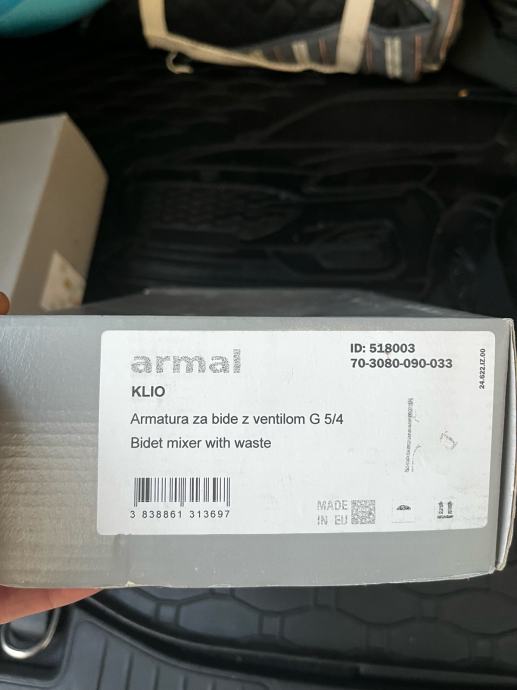 Armatura za bide Armal