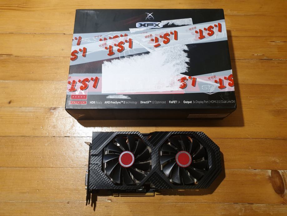 AMD RX 580 4GB XFX GT-s GAMING Grafična kartica