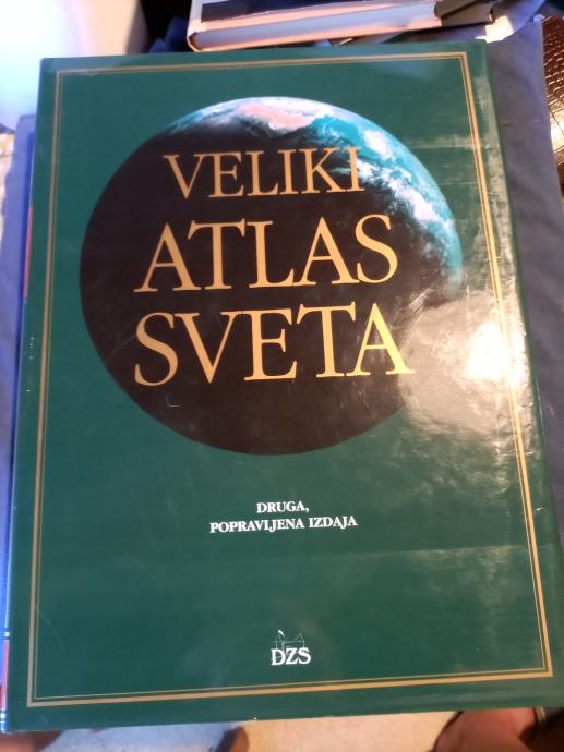 Veliki atlas sveta,druga popravljena izdaja