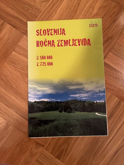 ZEMLJEVID SLOVENIJE za osnovne in srednje šole