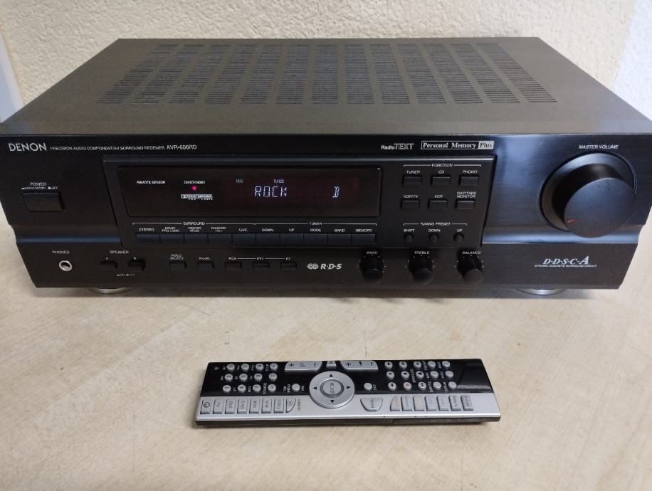 DENON AVR-600RD, stereo/surround receiver