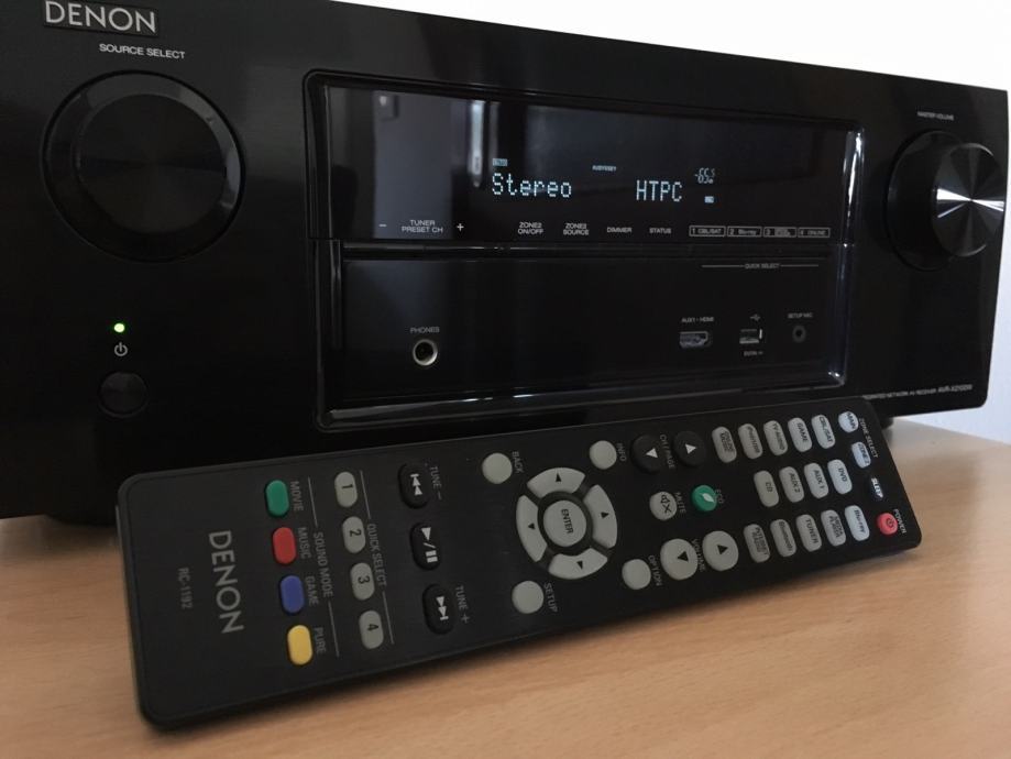 DENON AVRX2100W wifi AV sprejemnik receiver 7.2, 7 x150 W, ojačevalec