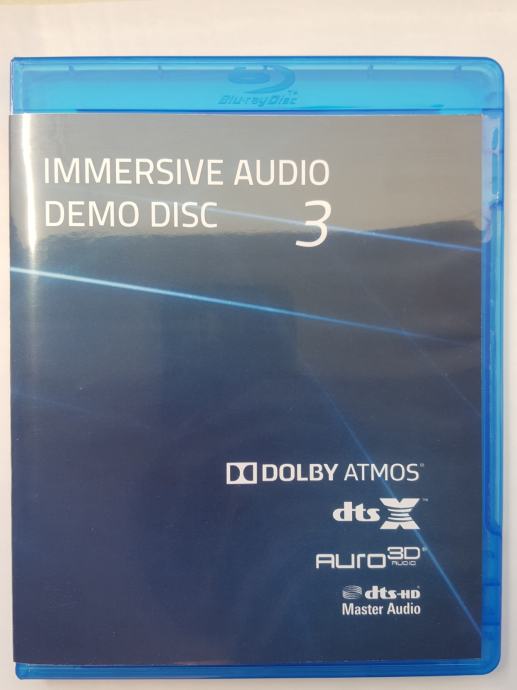 Dolby Atmos, DTS:X, Auro-3D Blu-Ray Demo Disc 3