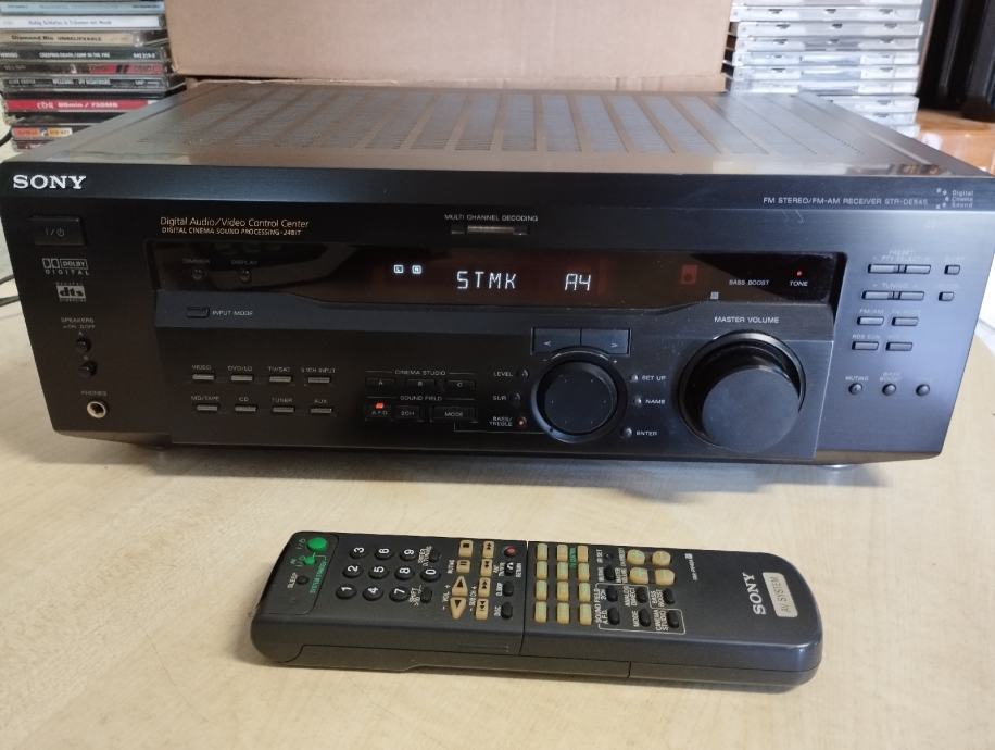 SONY STR-DE545, 5.1 RECEIVER