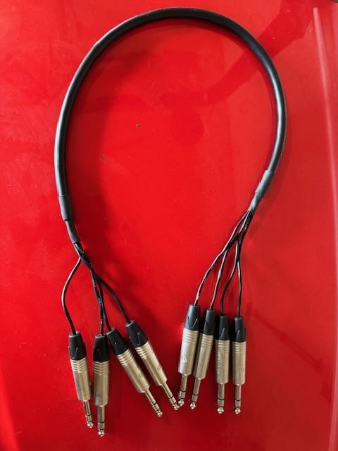 Kabel multicore, mogami, neutrik