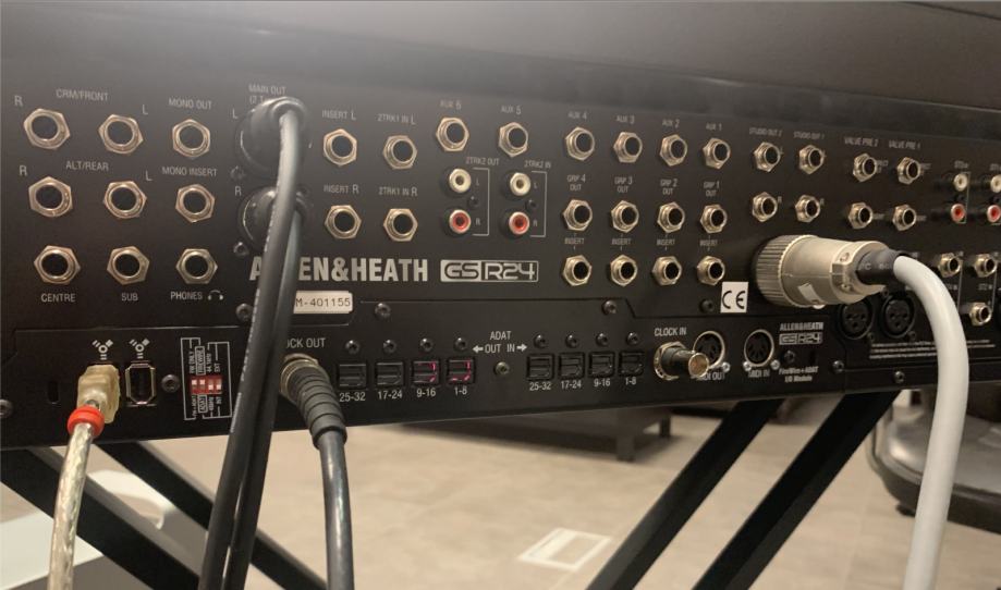 Allen & Heath GSR24M FireWire + ADAT I/O Module / Mesalna miza