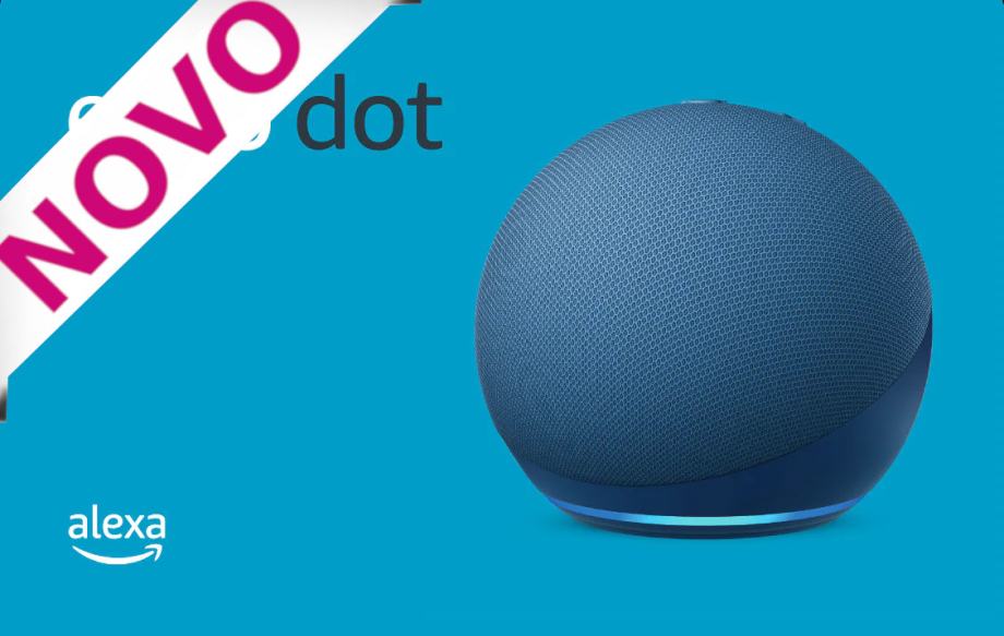 Amazon Echo Dot 5. gen. pametni zvočnik BT WiFi z Alexo Modre barve